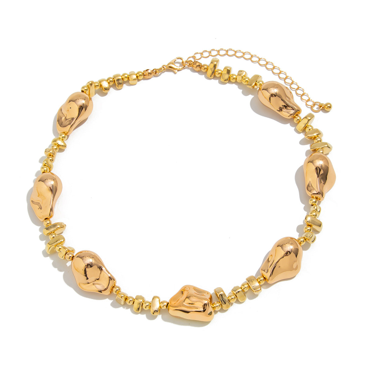 Planderful Vienna Verve Choker Necklace – Elegant Irregular Beaded Design