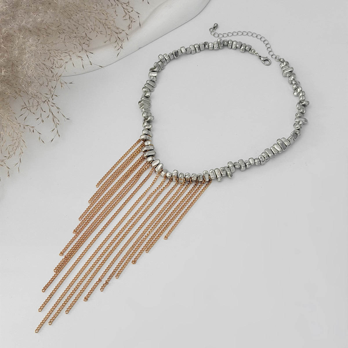 Geometric Mixed-Metal Fringe Choker