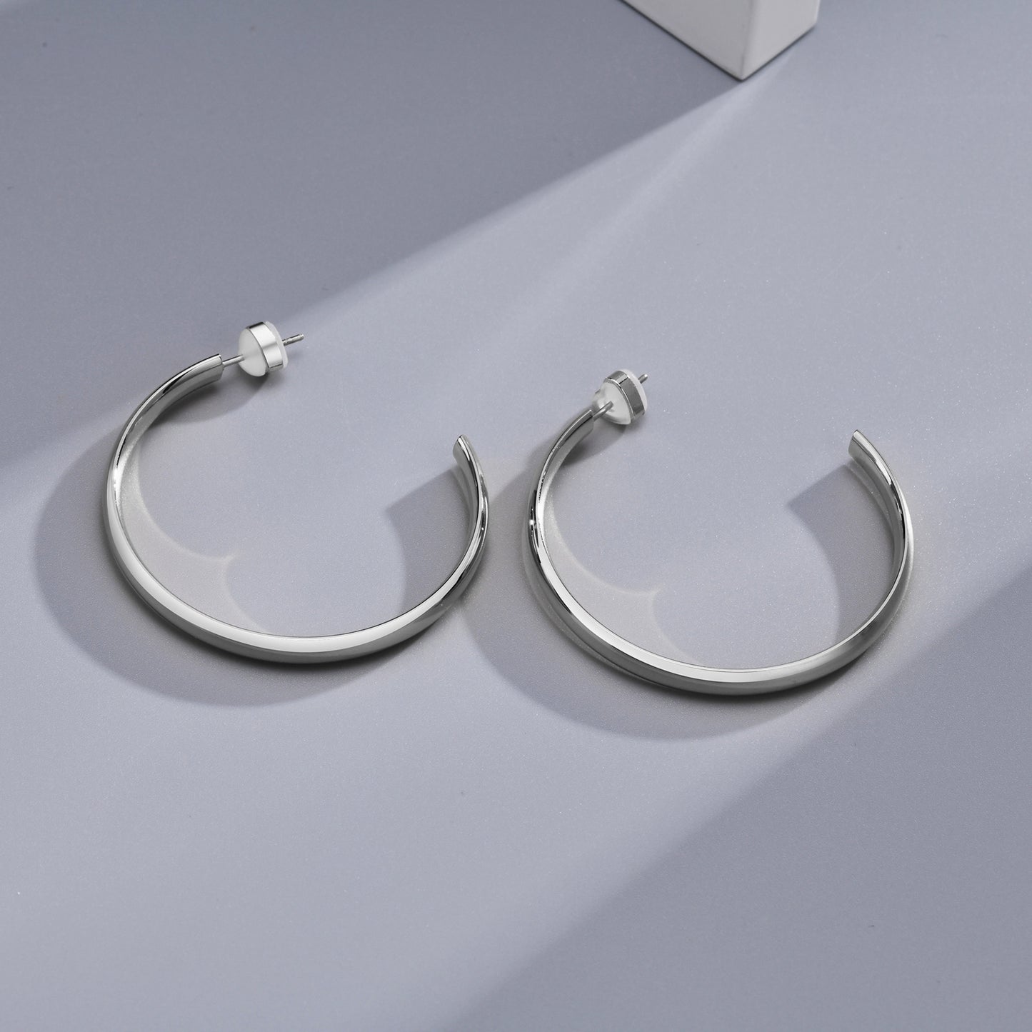 Women's Fashion Earrings Stainless Steel C-Shaped Wholesale