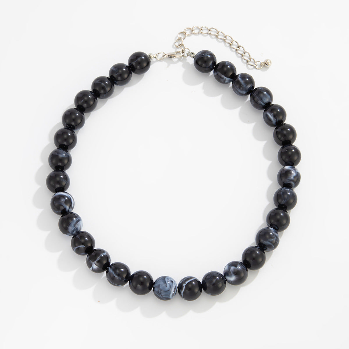 Dopamine-Color Beaded Choker