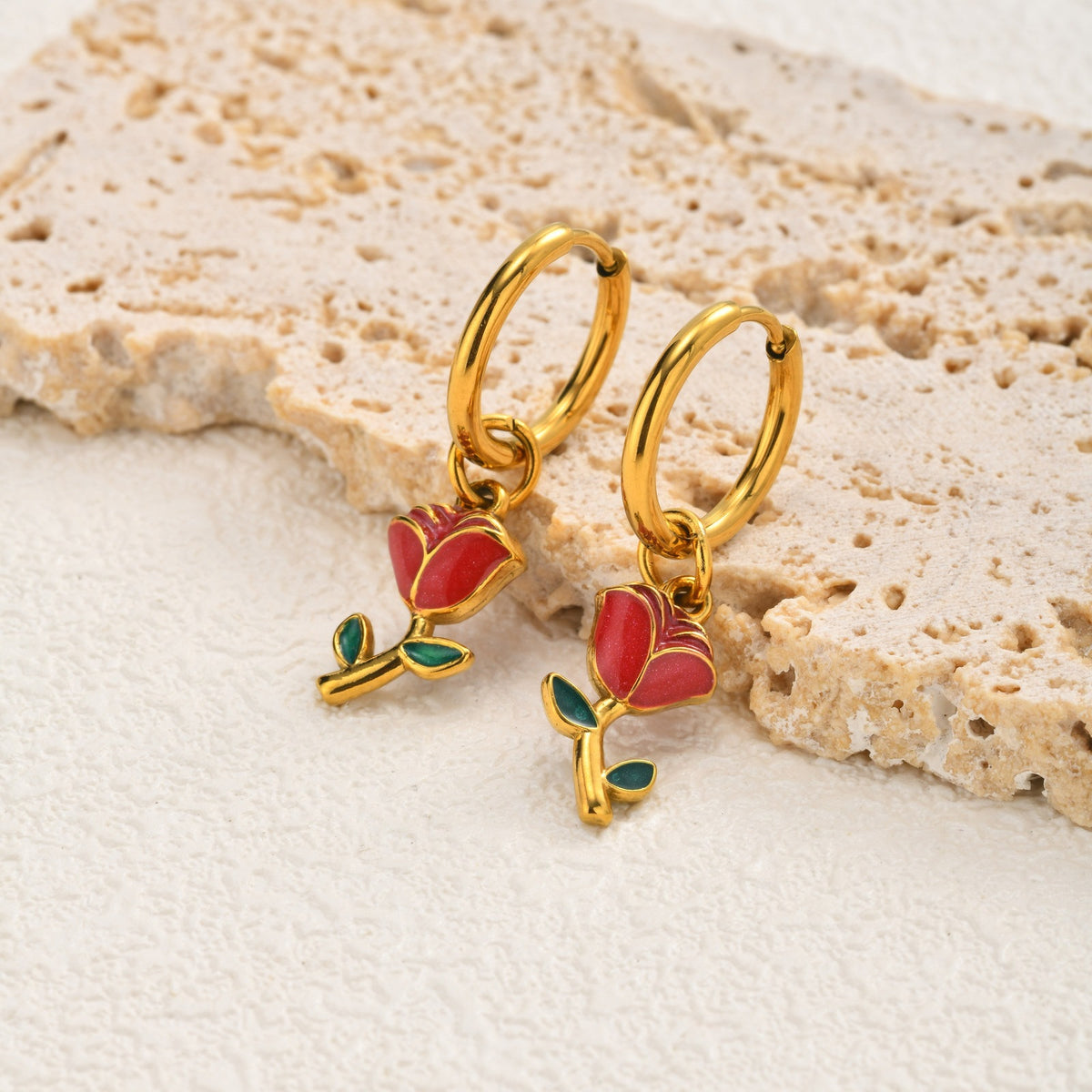 Modern Stainless Steel Earrings