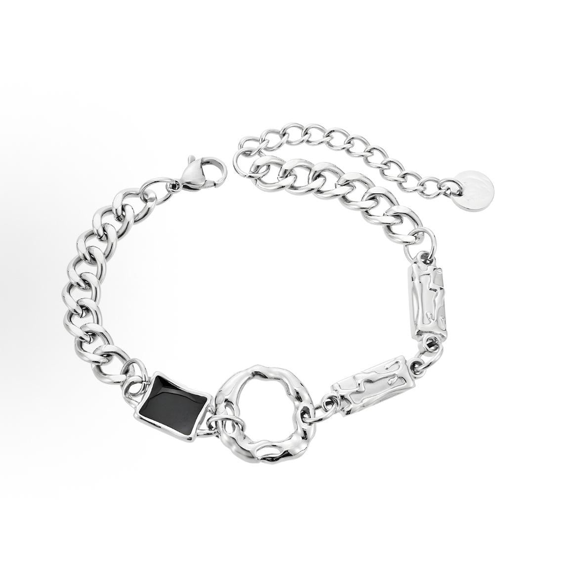 Planderful Jewelry Titanium Steel Mens Necklace