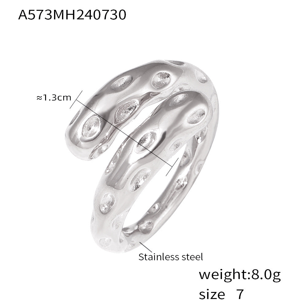Planderful Titanium Color Ring Everyday Genie For Her