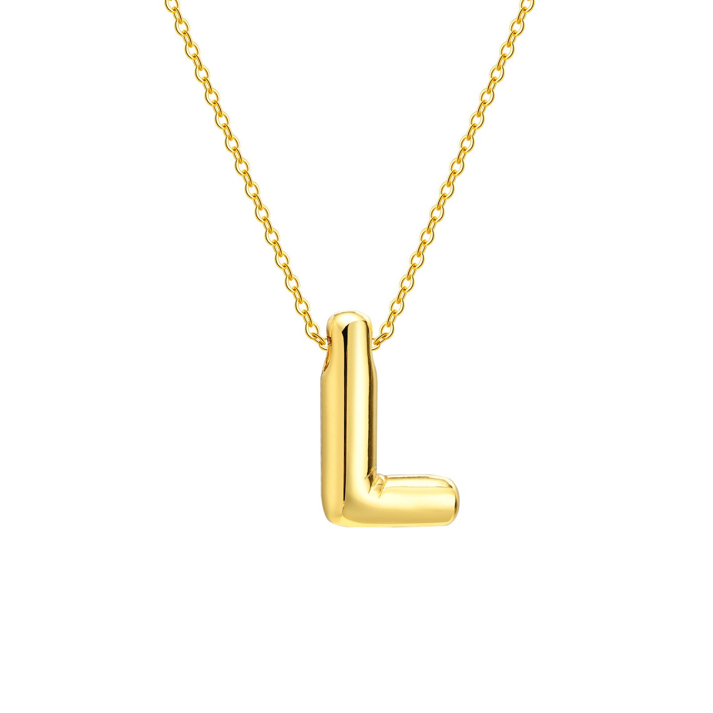 Fashion Personality English 26 Letter Necklace Jewelry for Women