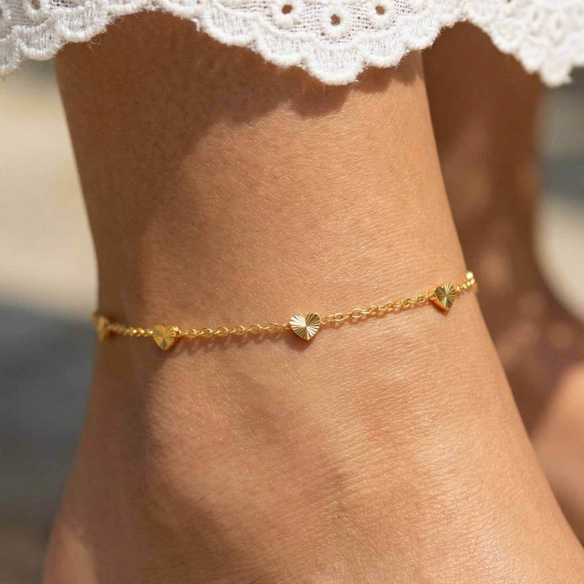 Heart Stainless Steel Bracelet Unisex