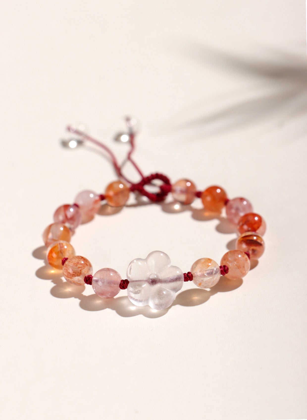 Planderful Fortune's Favor Bracelet – Handwoven Crystal Butterfly Design