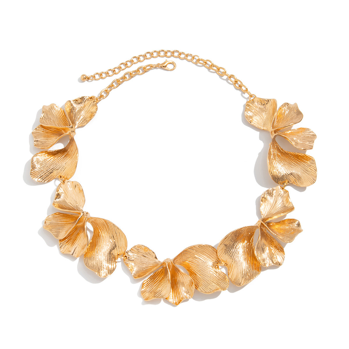 Planderful Vienna Verve Necklace – Fashionable Pleated Texture Design