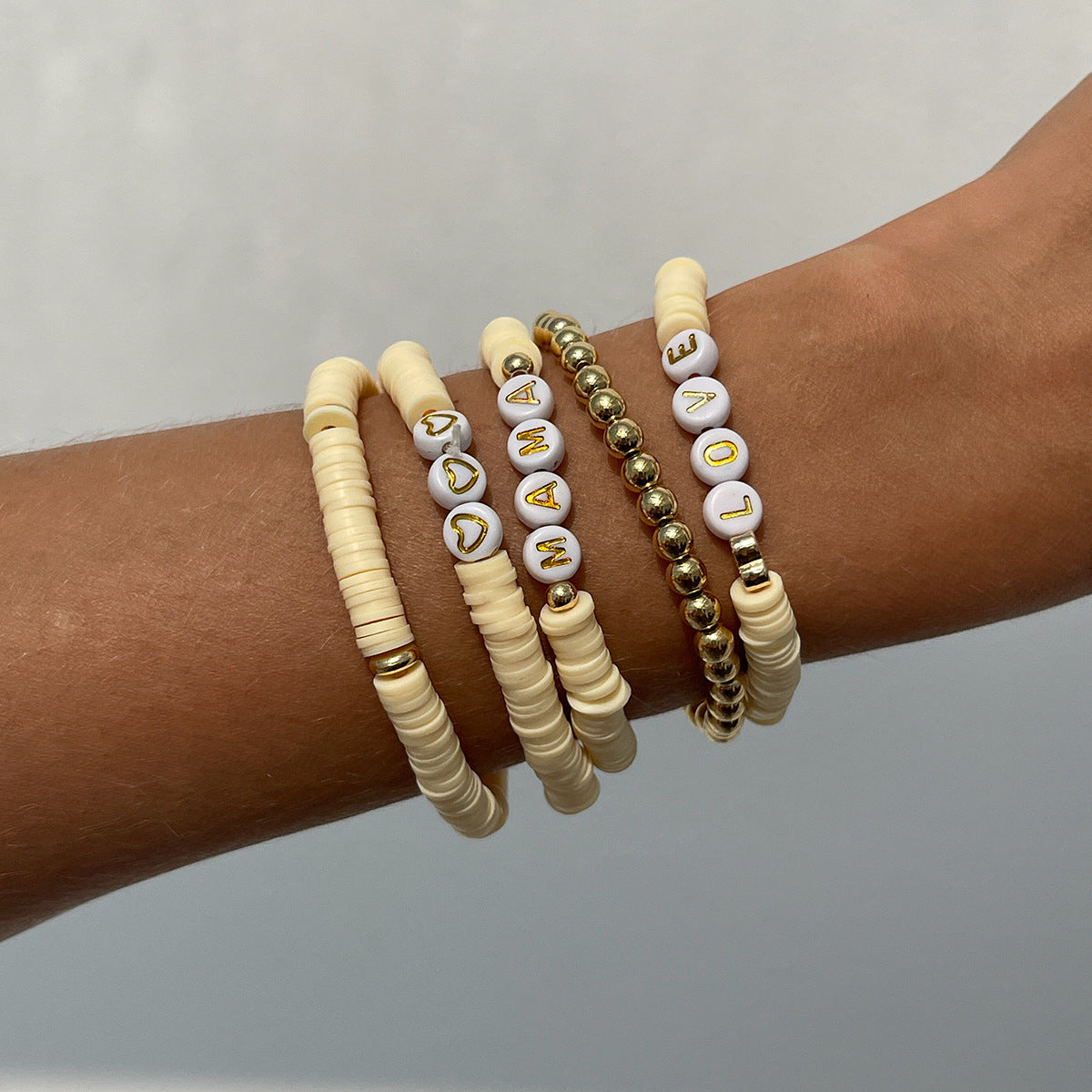 Planderful Vienna Verve Bracelet – Exaggerated Multi-Layered Beaded Design