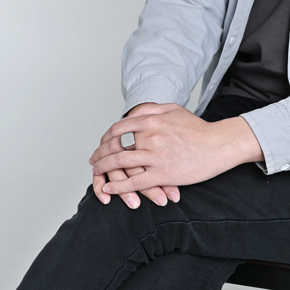 Planderful Tungsten Ring For Men With Smooth Seal Finish Durable Comfort Everyday Style