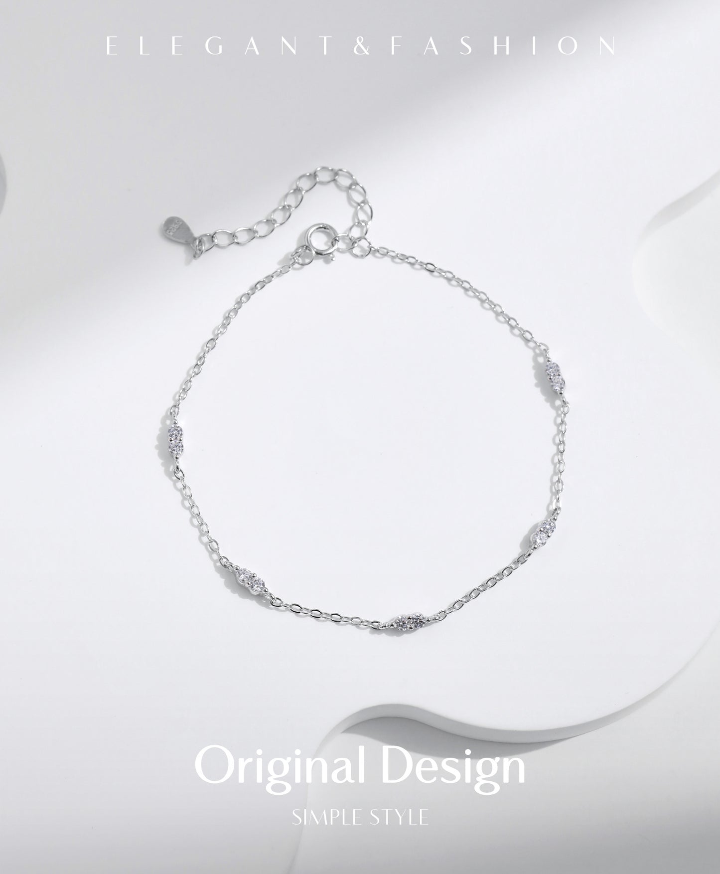 Planderful Everyday Genie Bracelet – High-End Zircon Elegance