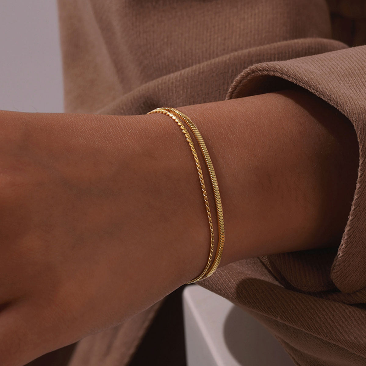 Snake Stainless Steel Bracelet