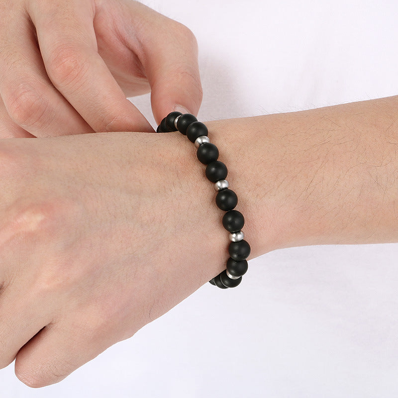 Planderful Collection Tiger Eye Stone Bracelet Men Durable