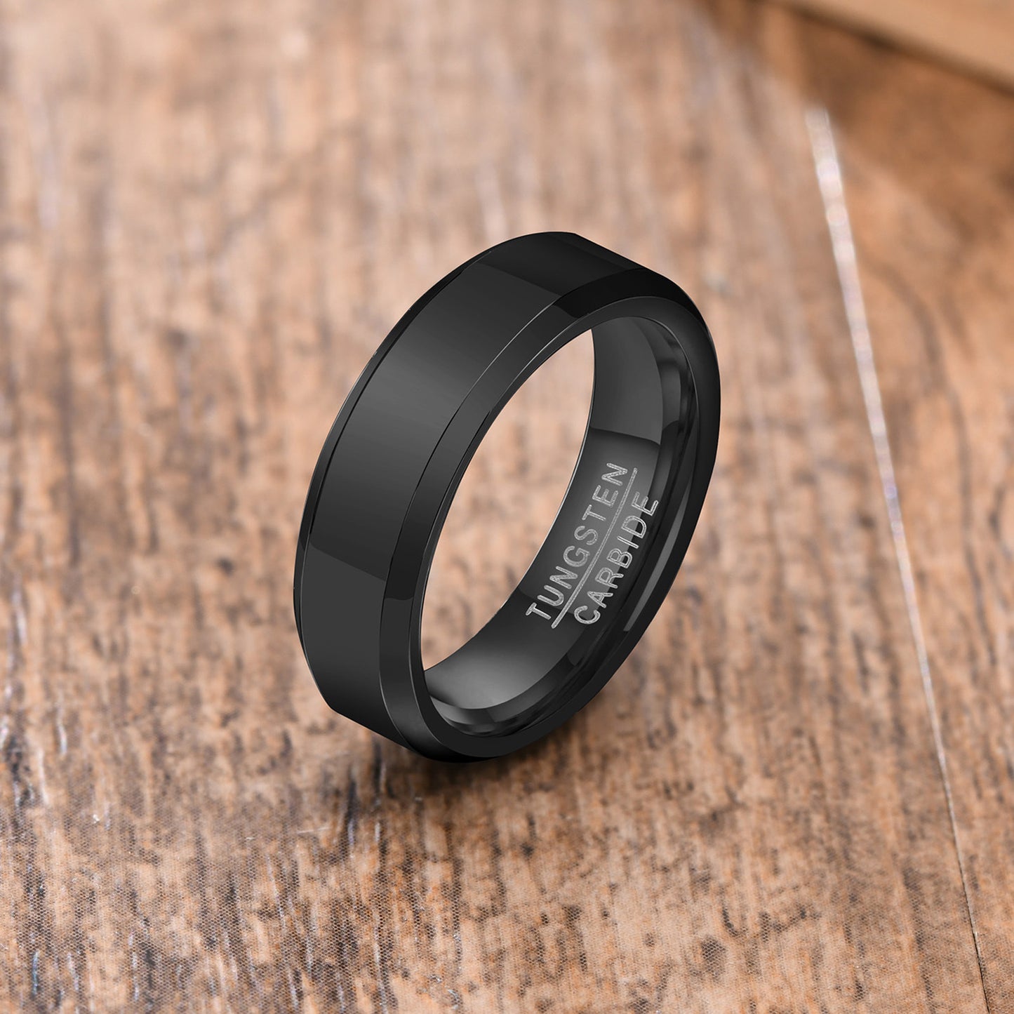 New Jewelry Wholesale Tungsten Steel Men's Ring Korean Edition
