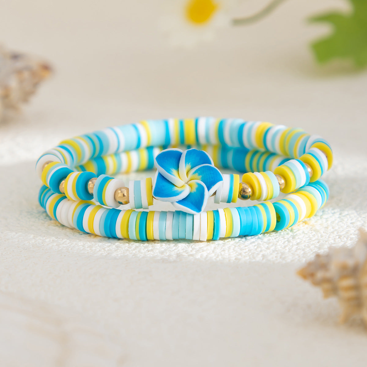 Planderful Vienna Verve Bracelet – Vibrant Beach Vacation Beaded Design