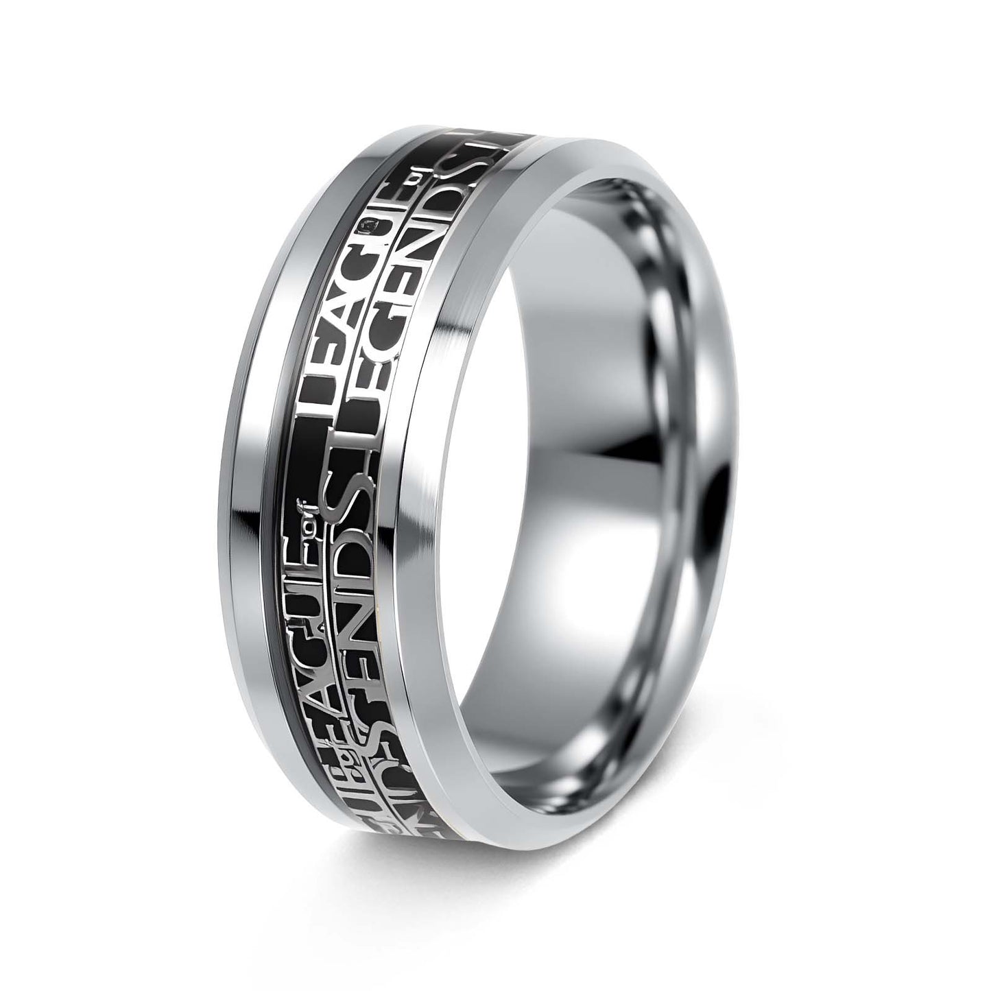 League Of Legends Ring Unisex Steel Protection Statement By Planderful Everyday Genie For Gamers