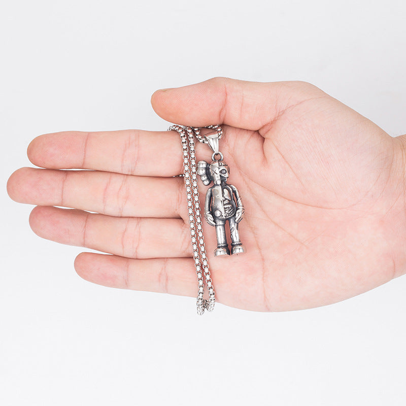 Stainless Steel Necklace – Statement Hip Hop Style Jewelry