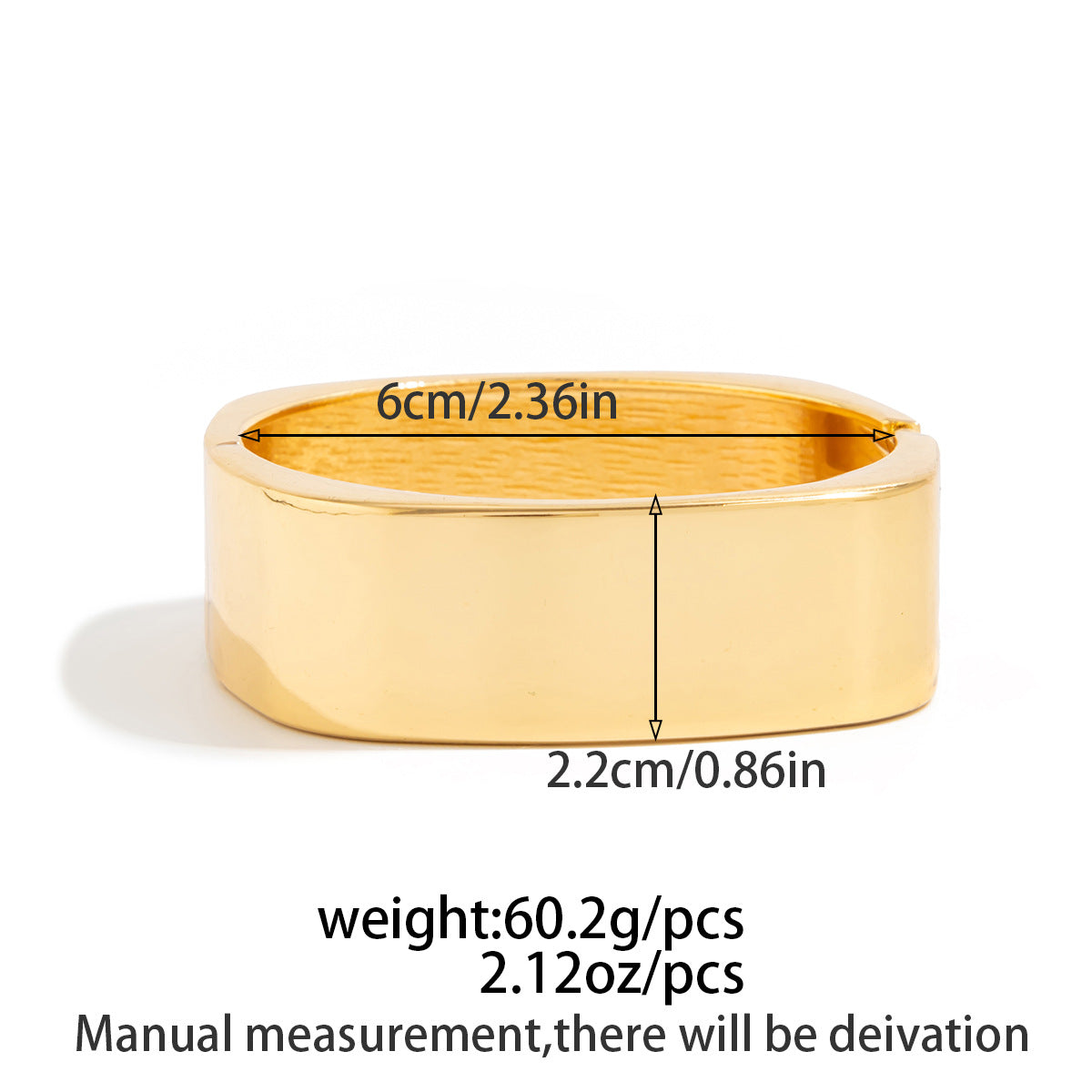 Planderful Vienna Verve Personalized Polygonal Bracelet For Women Statement Piece