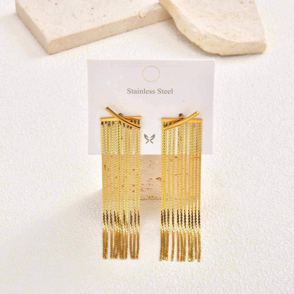 Modern Stainless Steel Earrings