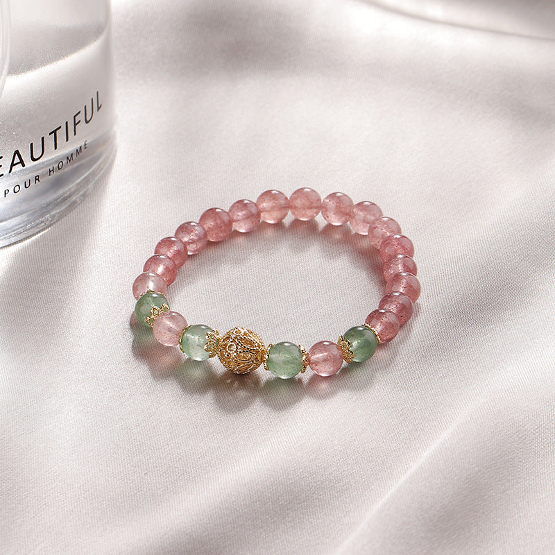 Fortune's Favor Sterling Silver Crystal Bracelet