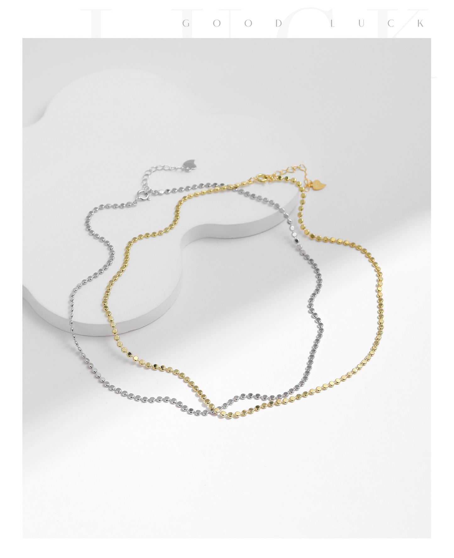 Planderful Everyday Genie Choker Necklace – Elegant Sterling Silver Design