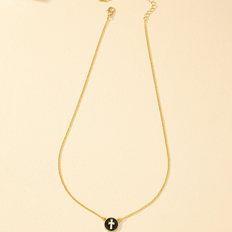 Elegant Cross Pendant Necklace Collection - Vienna Verve