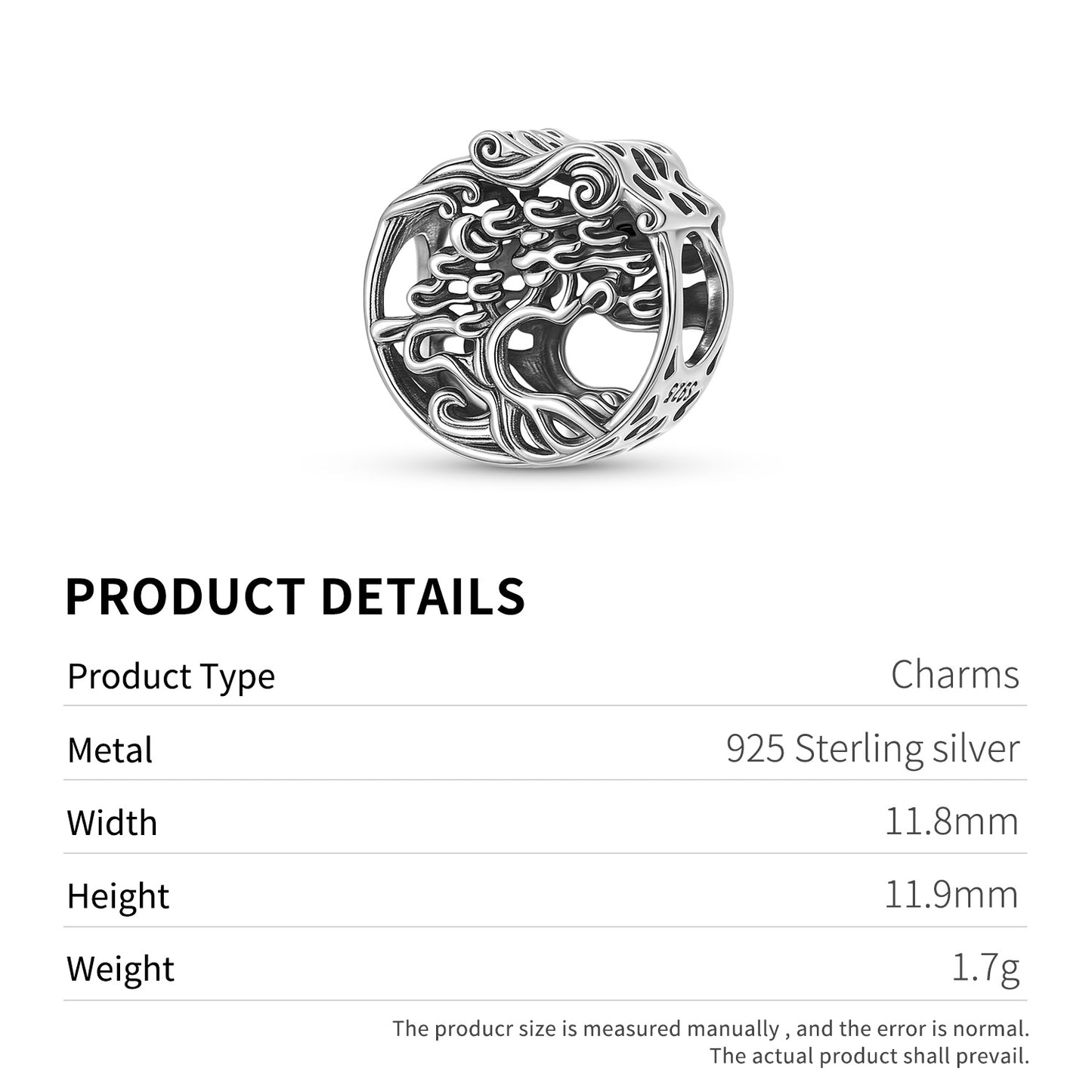 Planderful Jewelry Sterling Silver Beading Pendant