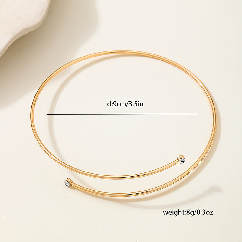 Planderful Vienna Verve Bracelet – Stylish Minimalist Zircon-Encrusted Design