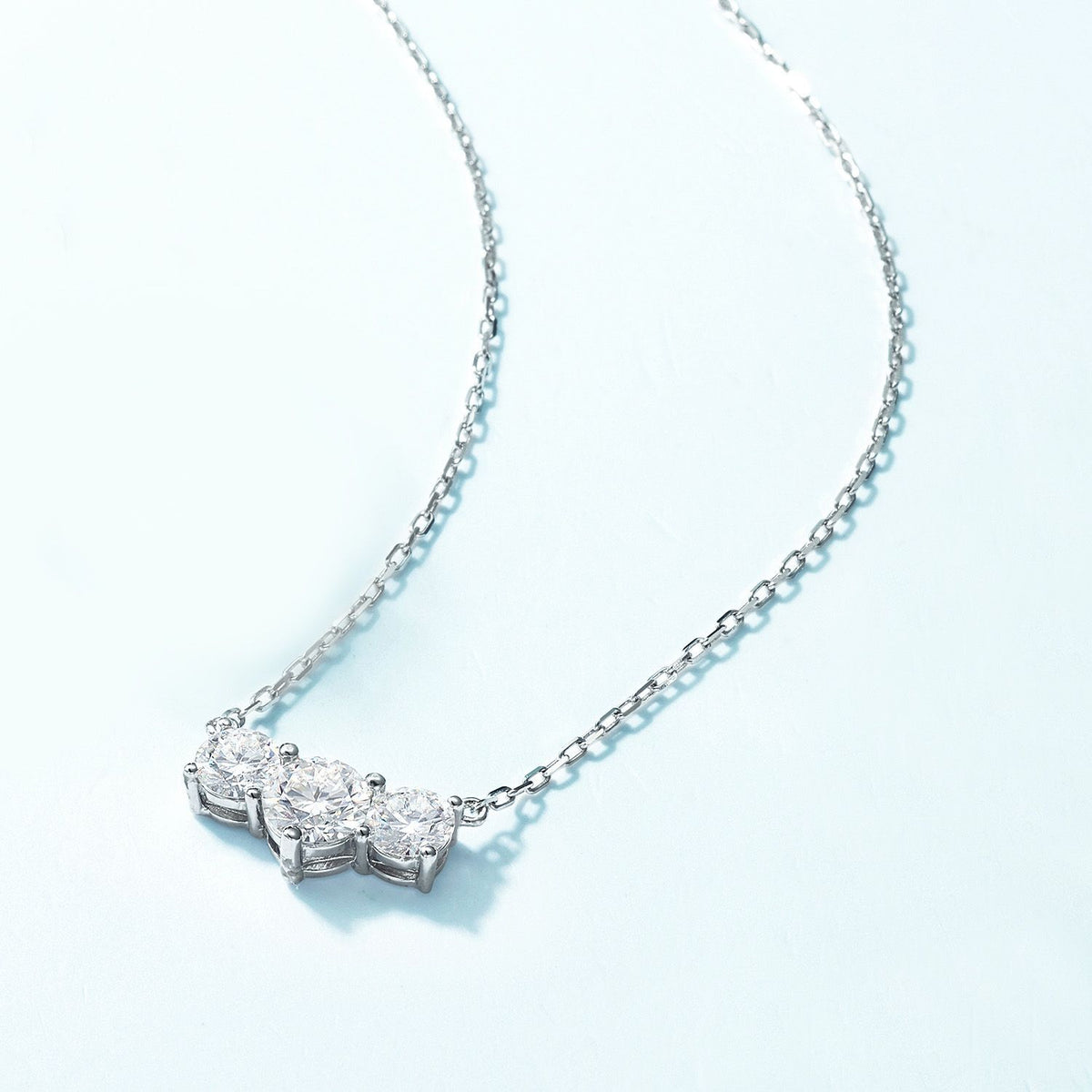 S925 Sterling Silver Moissanite Lace Jewelry Collection