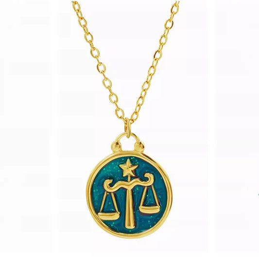 Planderful Jewelry Elegant Constellation Necklace In Stainless Steel For Women Collarbone Chain Everyday Luxury