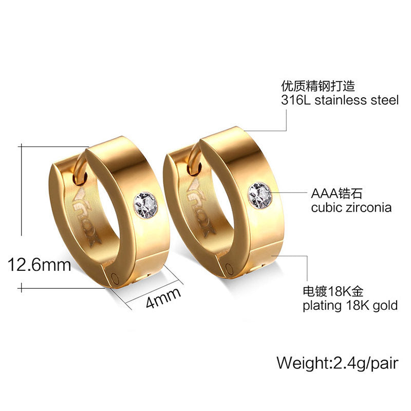 Earrings — Pair or Single, Color Options