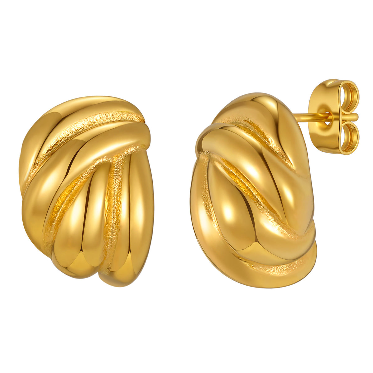 Modern Stainless Steel Earrings