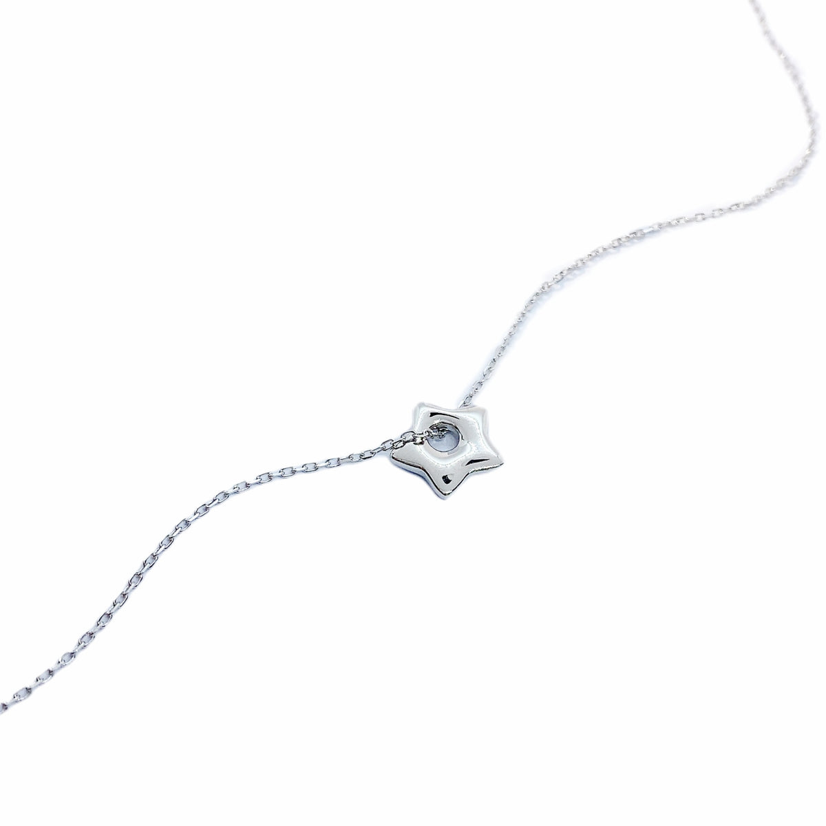 Star Trendy 925 Sterling Silver Women's Pendant Necklace
