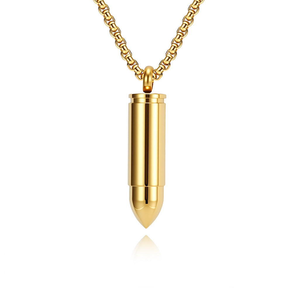 Modern Stainless Steel Necklace — Gold / Silver / Black