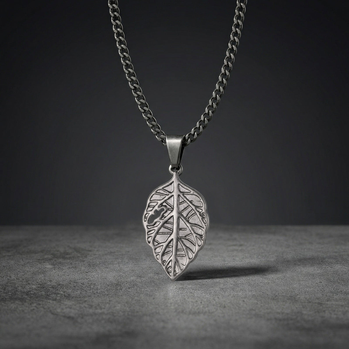 Vintage Stainless Steel Pendant