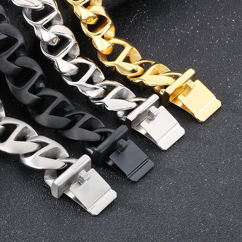 Planderful Stainless Steel Mens Bracelet Everyday Genie