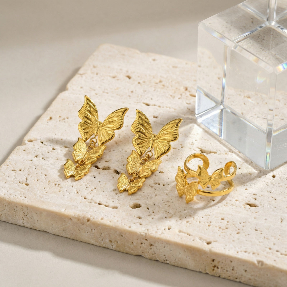Modern Stainless Steel Earrings