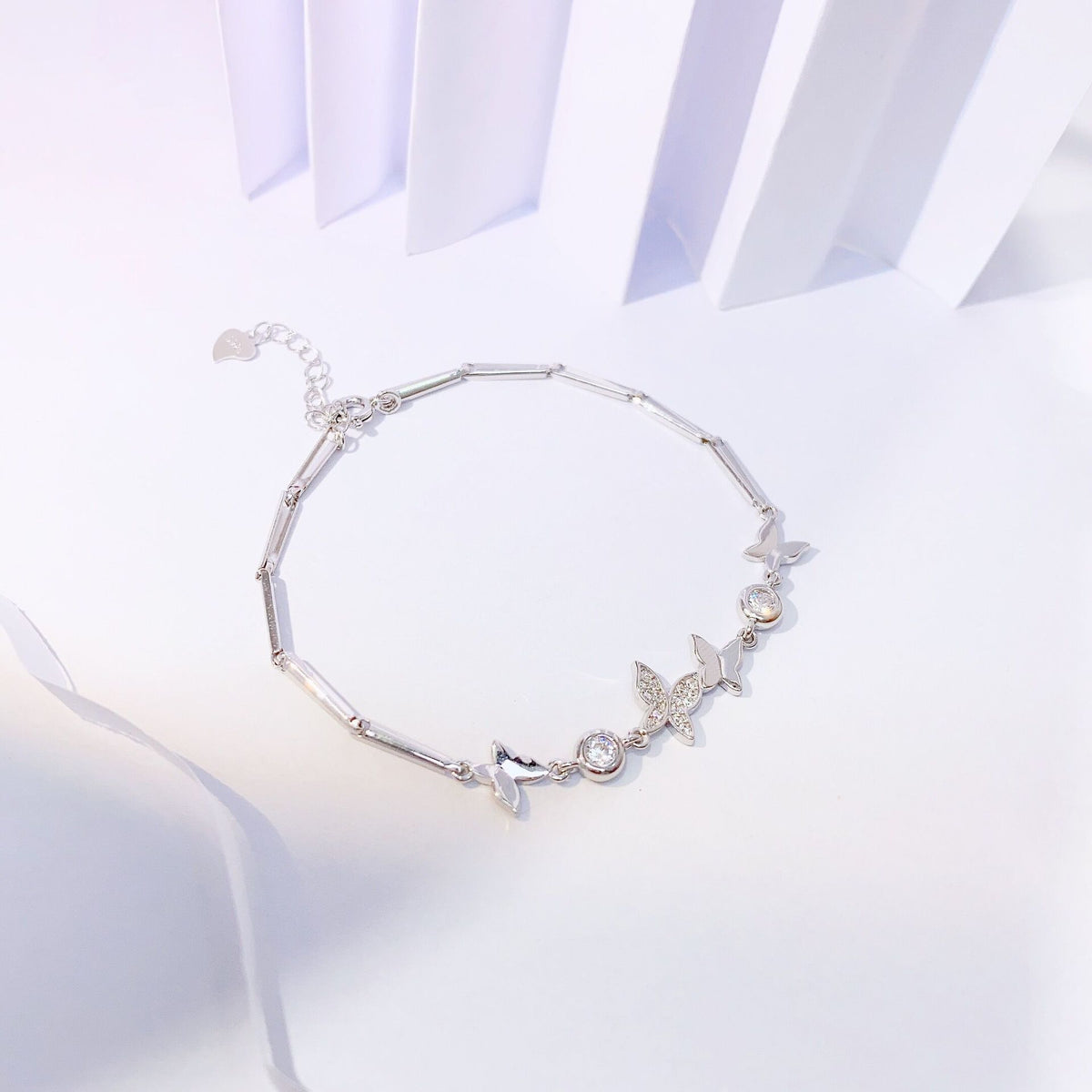 Butterfly 925 925 Sterling Silver Bracelet