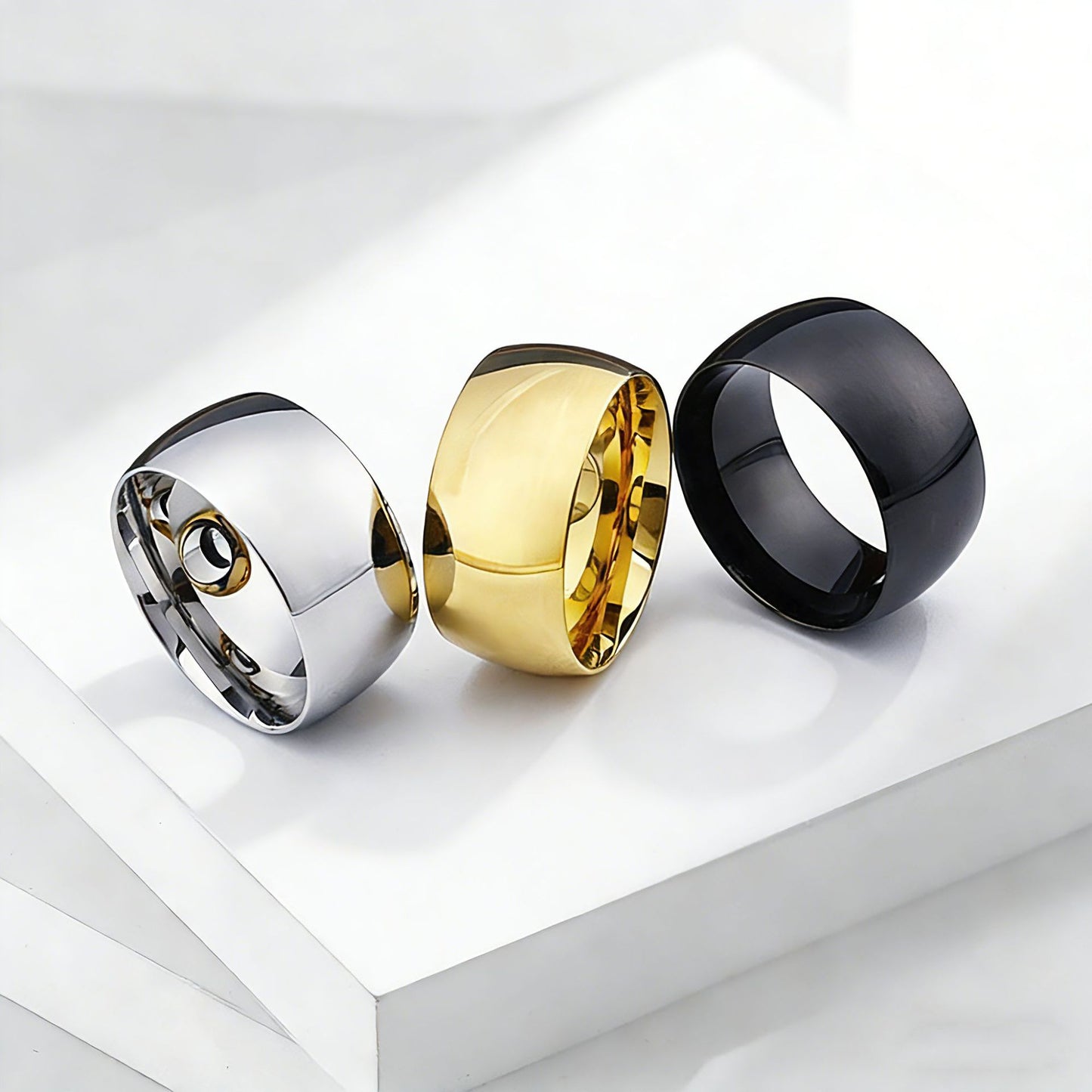 Steel Ring – Statement Men's Hip Hop Ring