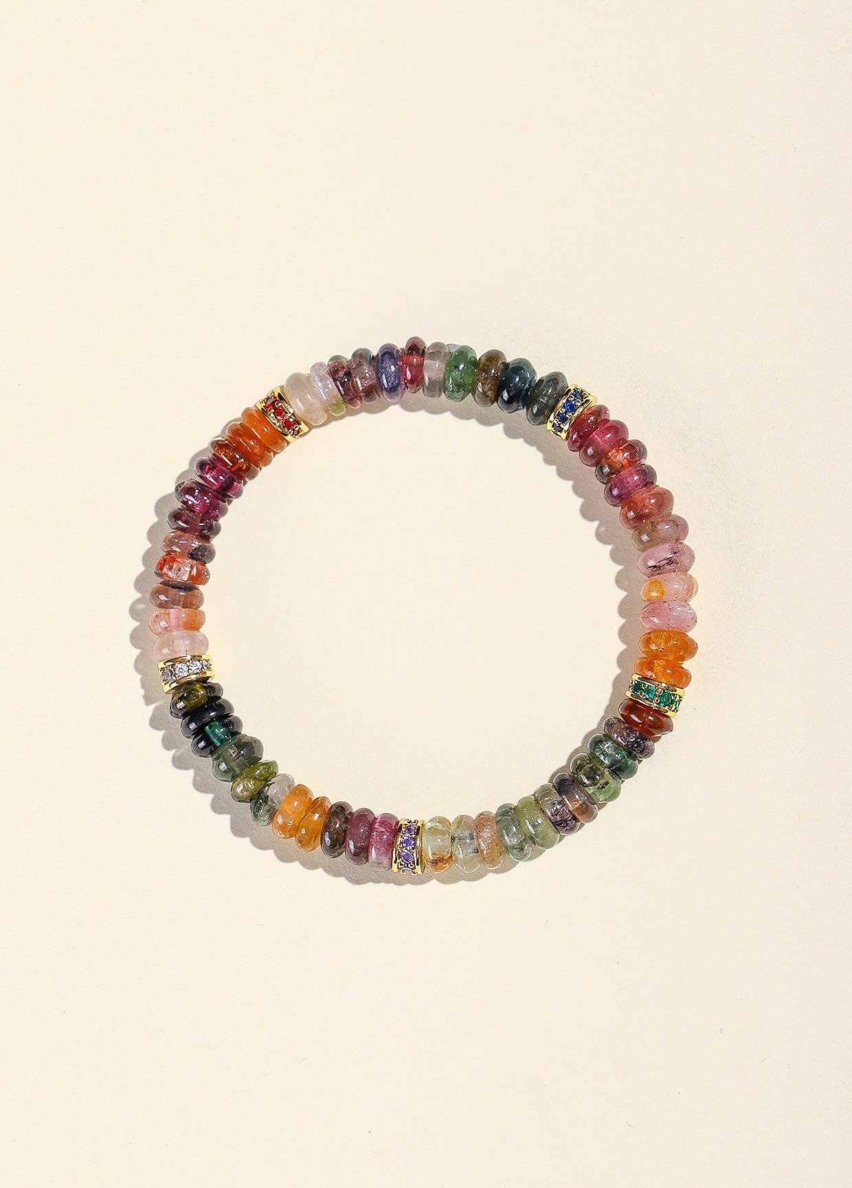 Planderful Fortune's Favor Bracelet – Exquisite Natural Tourmaline Design