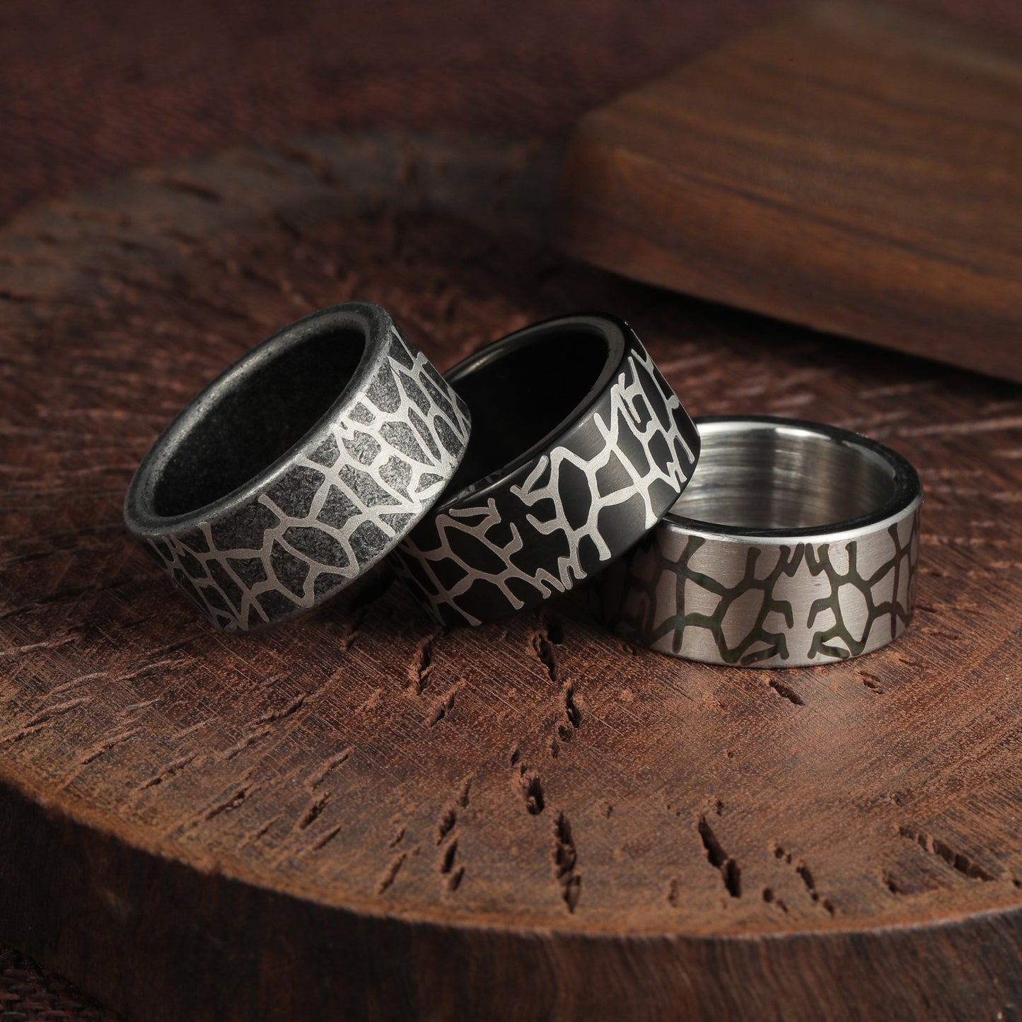 Planderful Titanium Ring For Men 10mm Does Not Fade