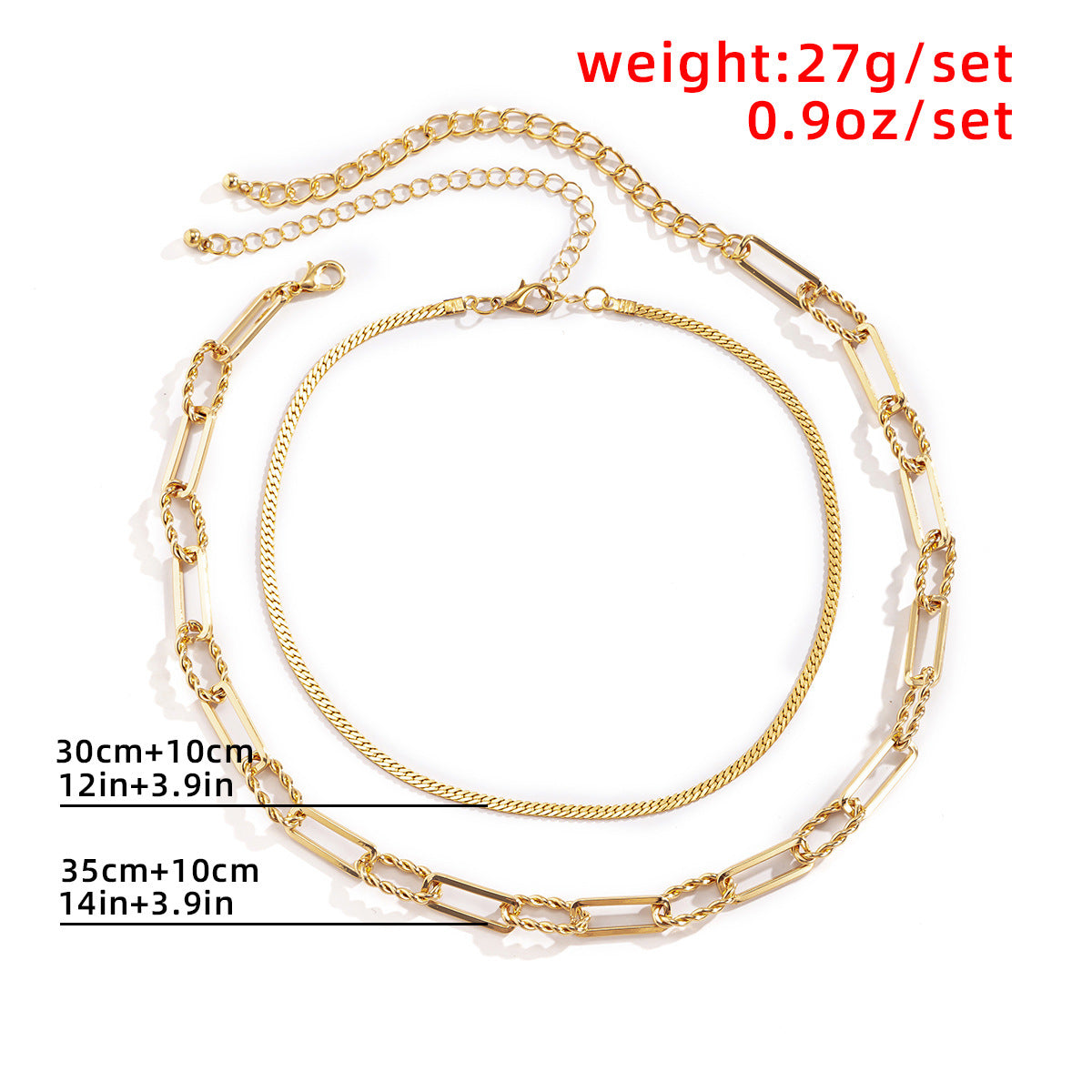 Cross Necklace For Women By Planderful Vienna Verve, Double Layer Geometric Threaded Chain Statement Jewelry