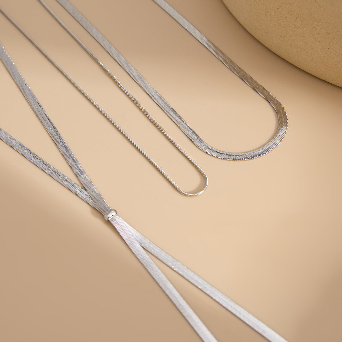 Planderful Vienna Verve Necklace – Unique Double-Layer Design