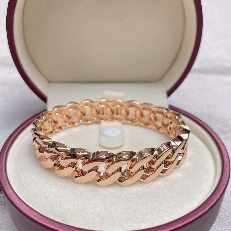 Hollow Twist Chain Bracelet - Vienna Verve Collection
