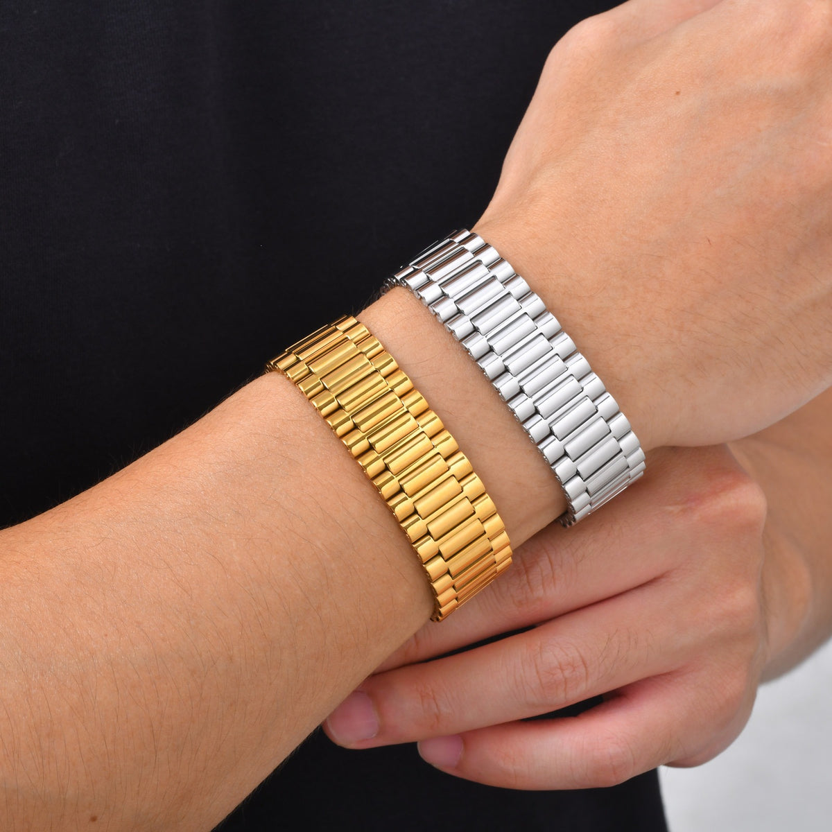 Vintage Stainless Steel Bracelet Unisex