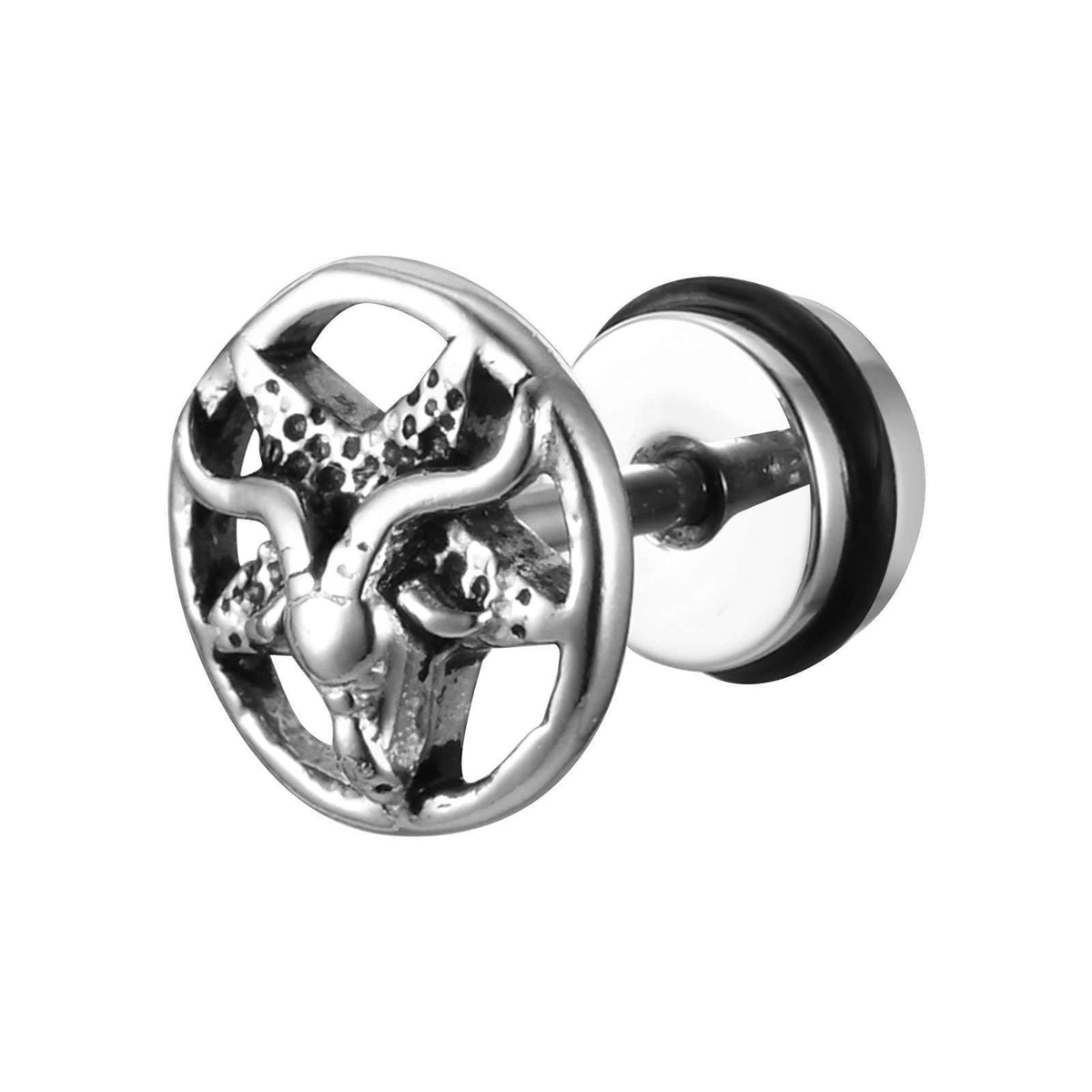 Stainless Steel Vintage Single Earring