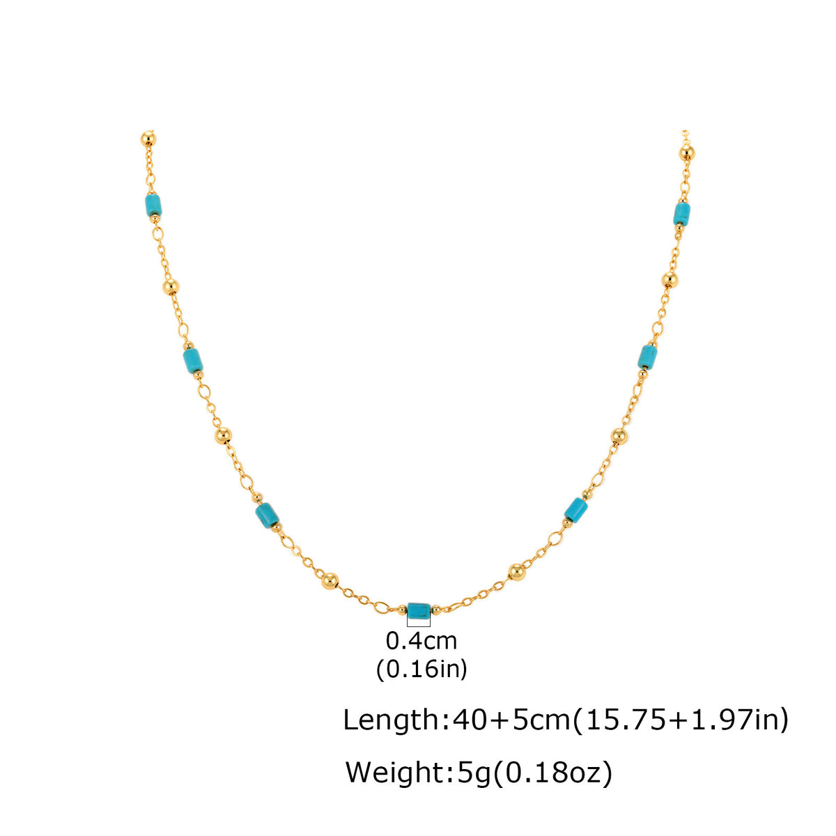 Devil's Eye Copper Necklace