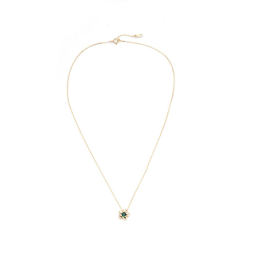 Korean Version S925 Silver Necklace Women's Flower Collarbone Chain