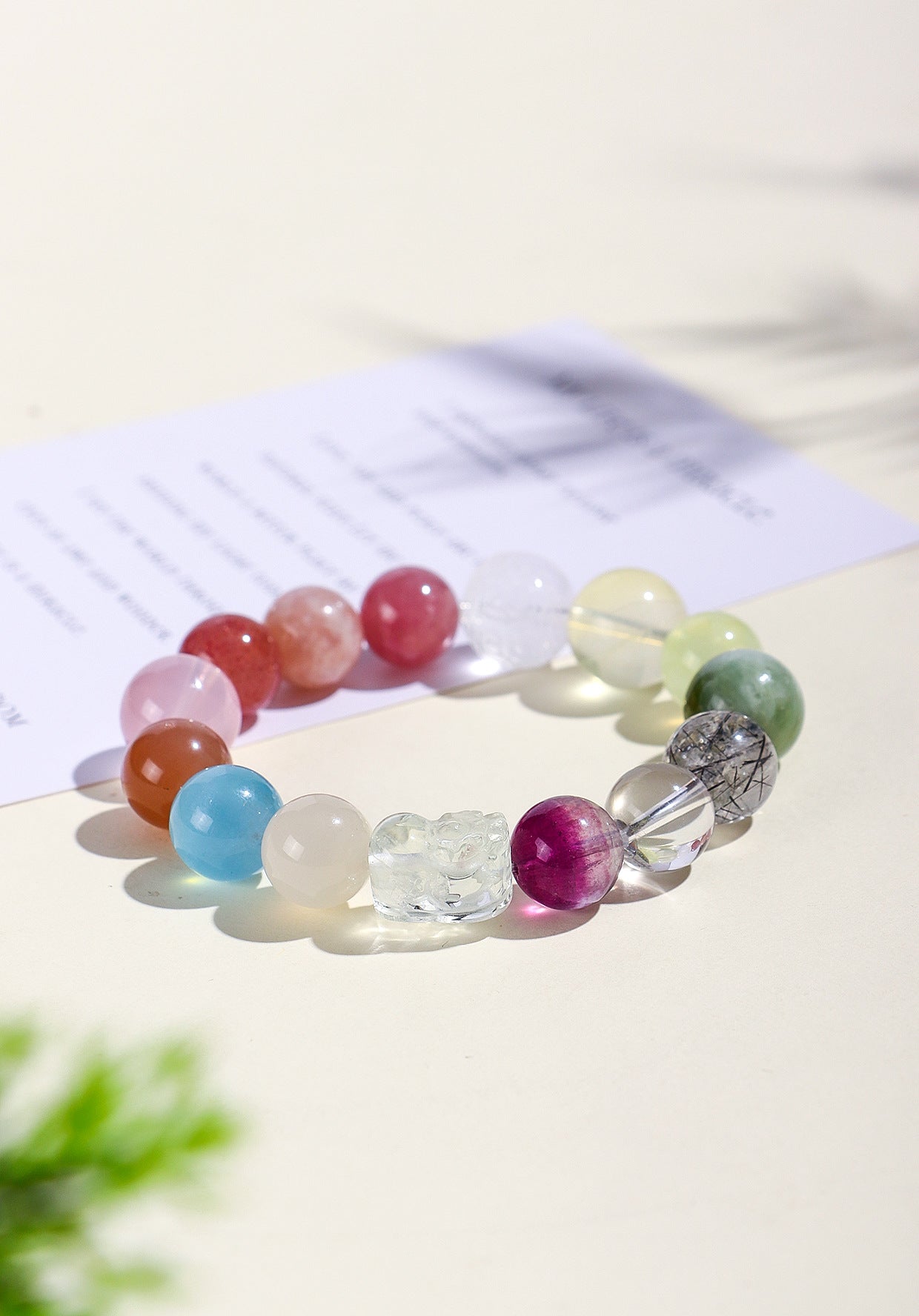 Planderful Fortune's Favor Bracelet – Elegant Crystal Design