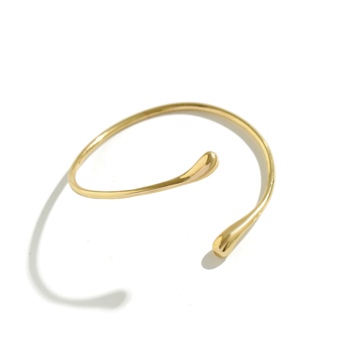 Planderful Vienna Verve Arm Chain Bracelet Set Water Drop Design for Women Elegant Statement Jewelry