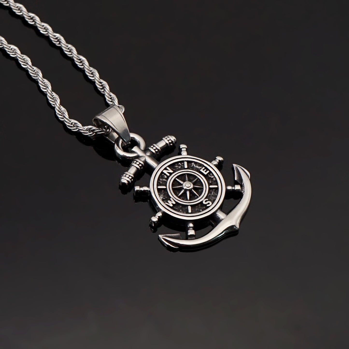 Steel Necklace – Statement Everyday Wear